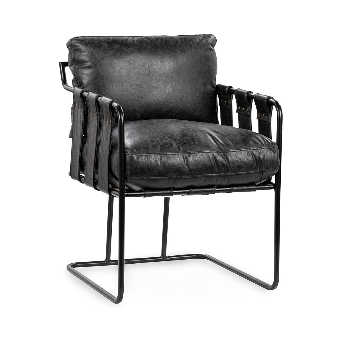 Strapling Dining Chair - Onyx Black