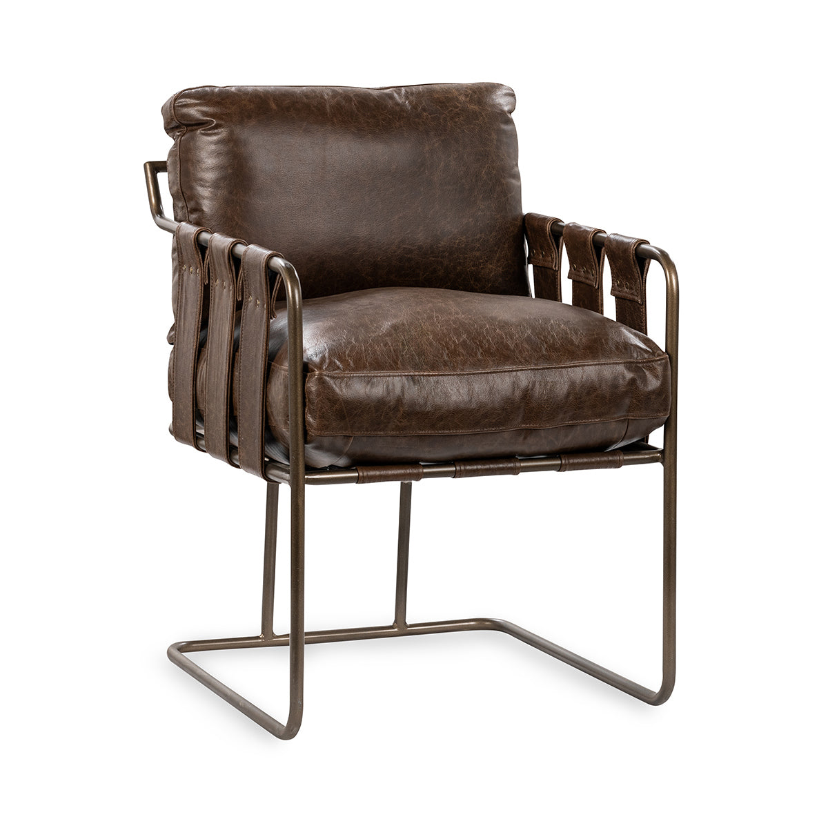 Strapling Dining Chair - Sedona Brown