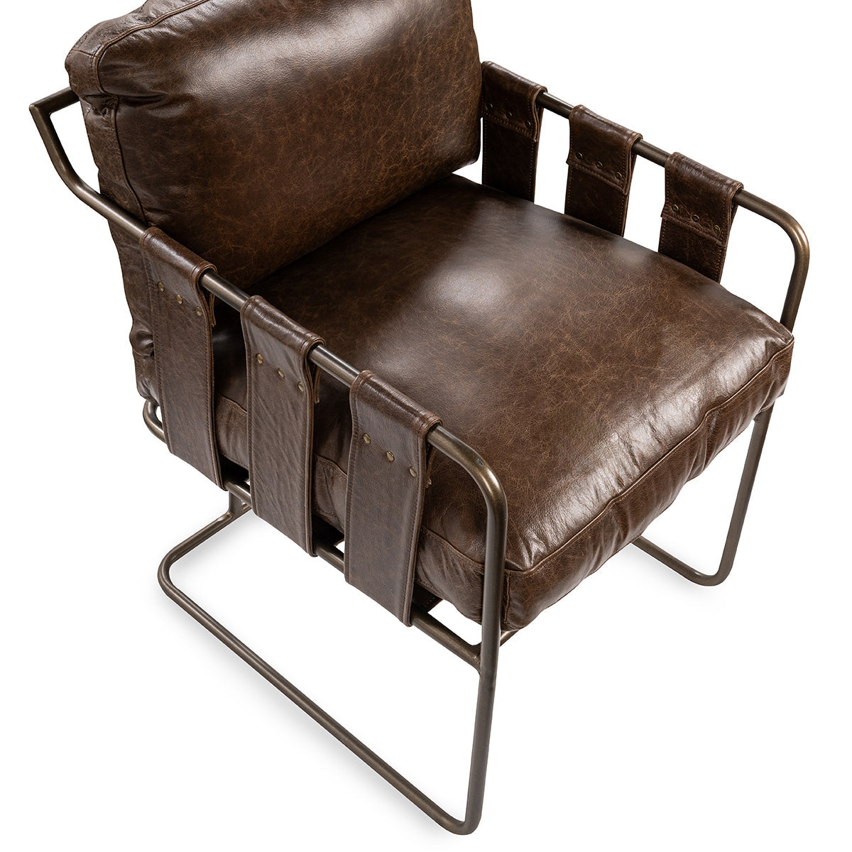 Strapling Dining Chair - Sedona Brown