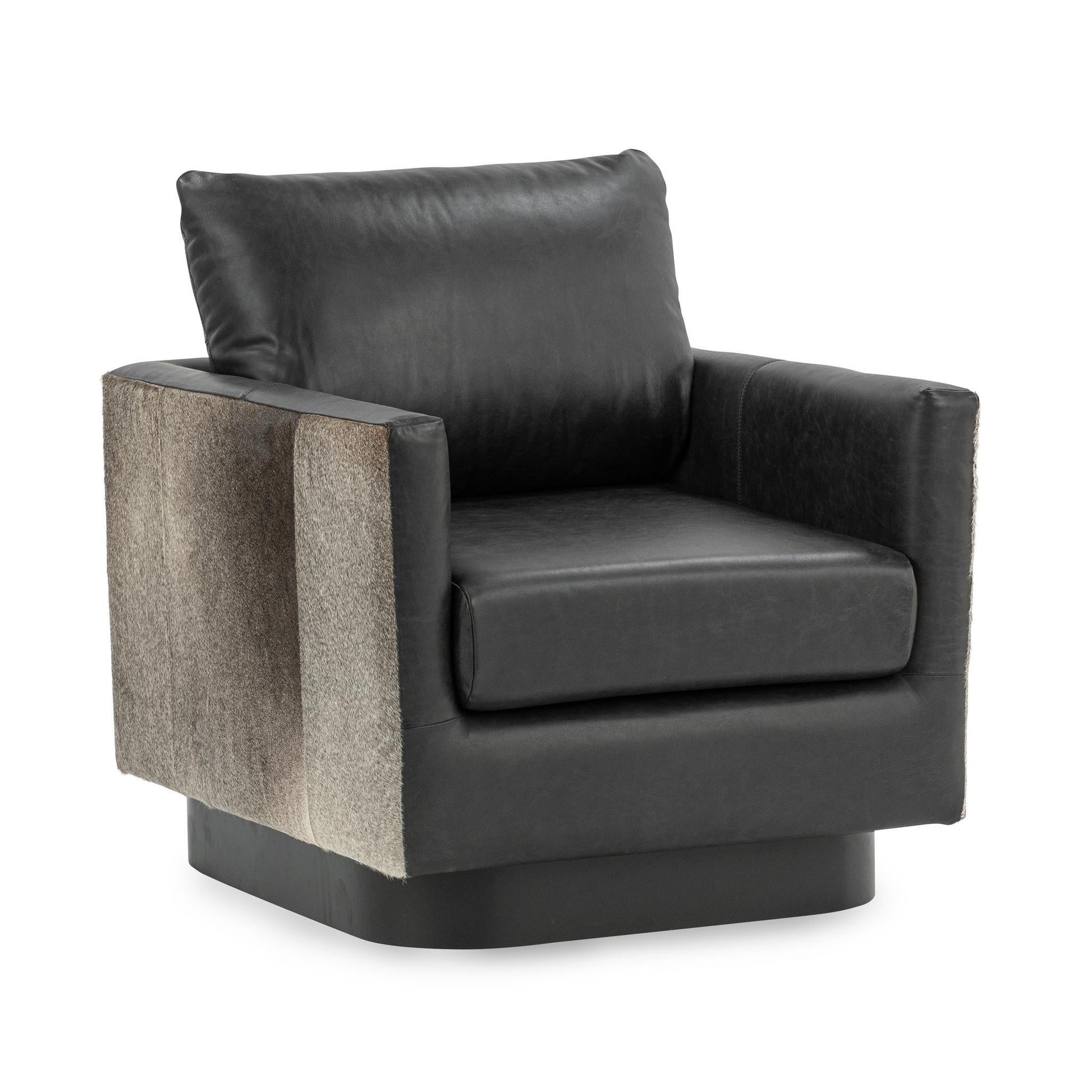 Lathe Swivel Chair - Onyx Black