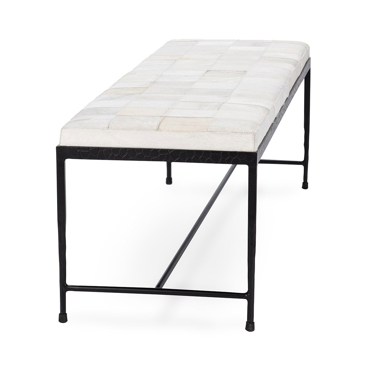 Achen Accent Bench - Dusty Cream