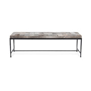 Achen Accent Bench - Sparrow Gray