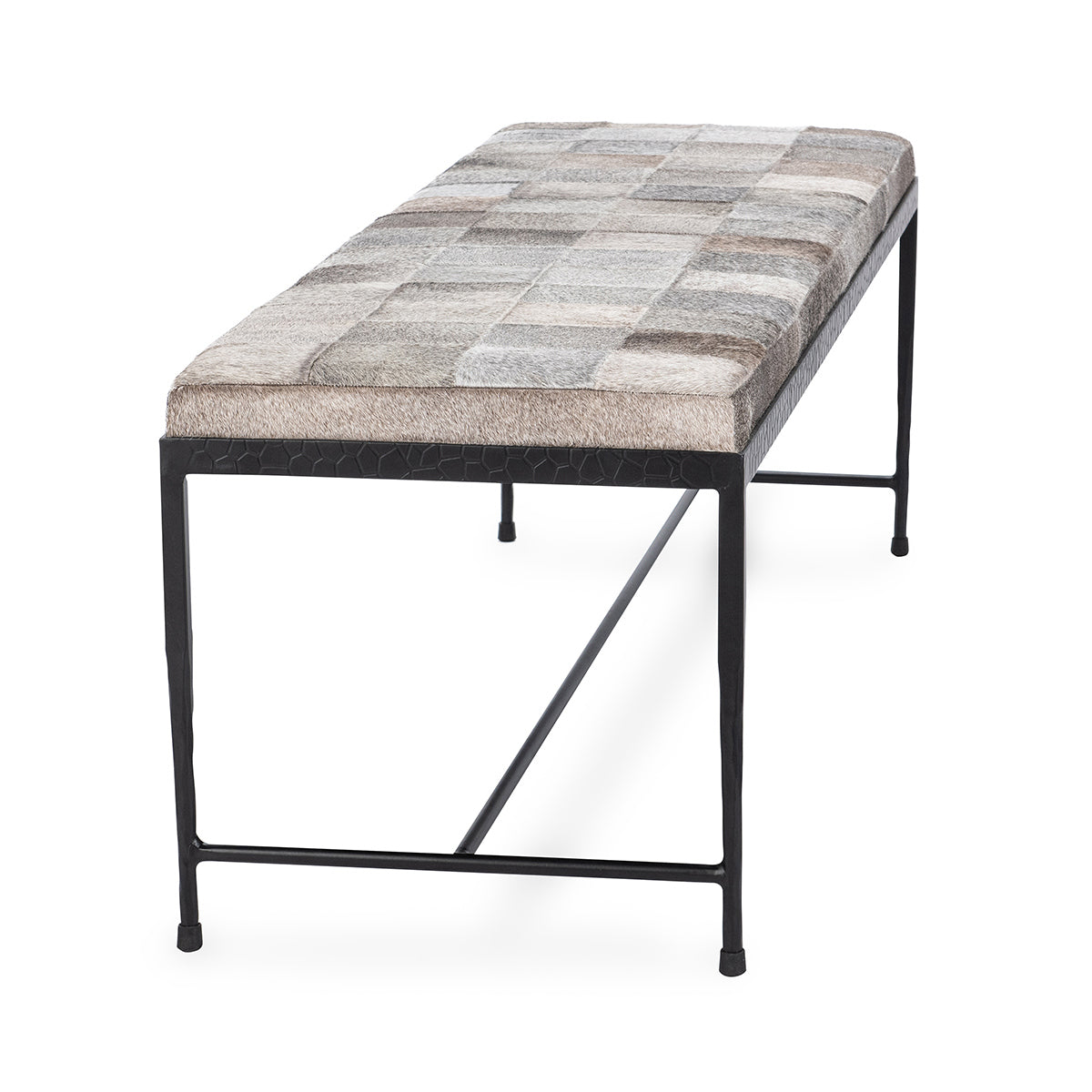 Achen Accent Bench - Sparrow Gray