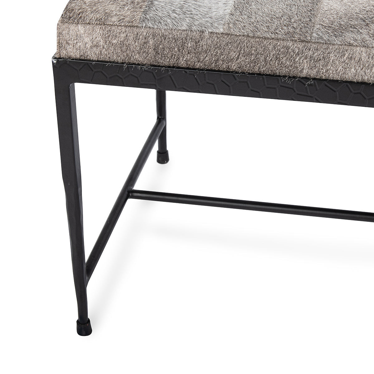 Achen Hide Bench - Gray