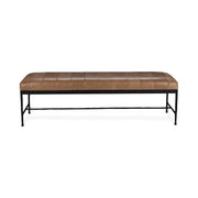Madeleine Accent Bench - Dune Walnut - Taupe
