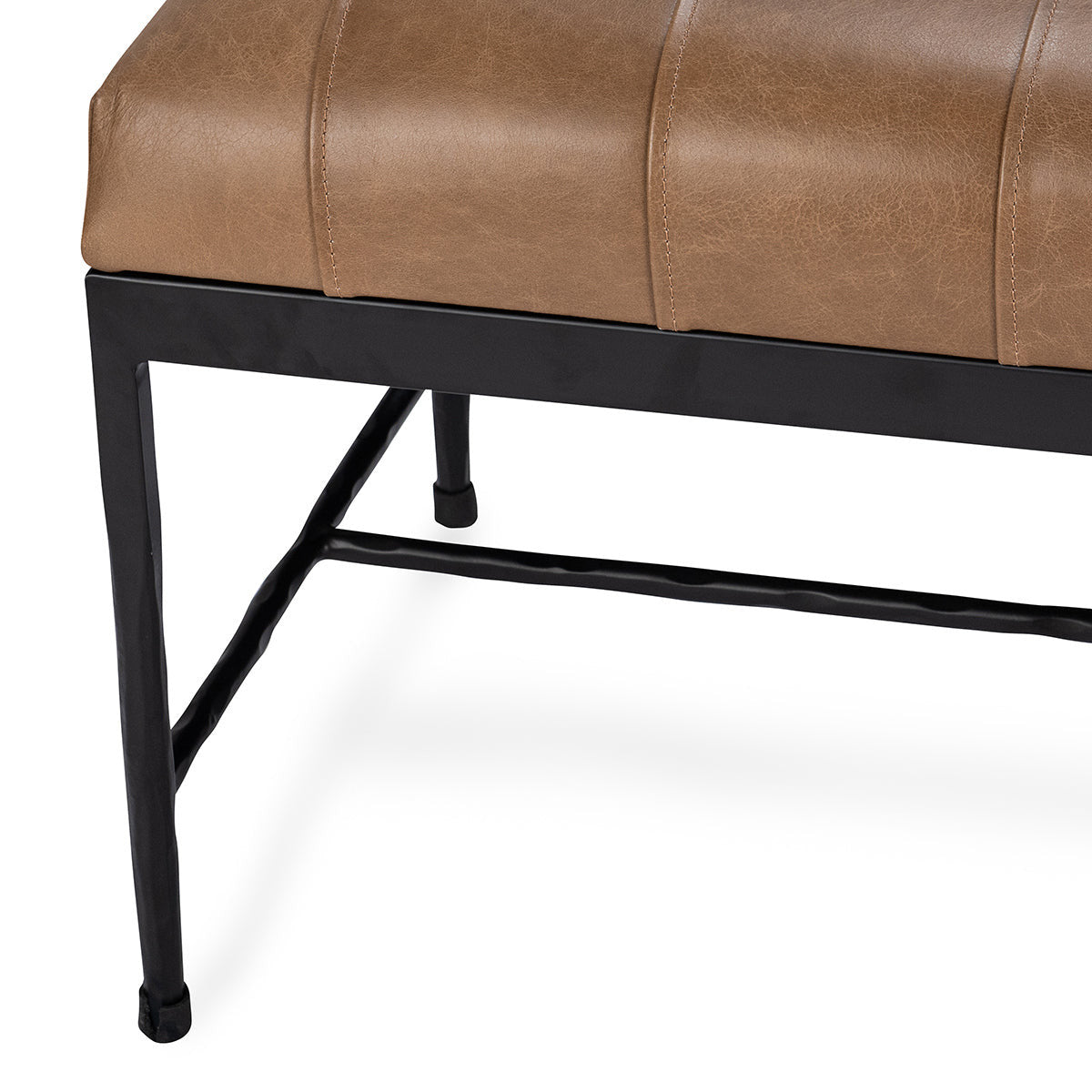 Madeleine Leather Bench