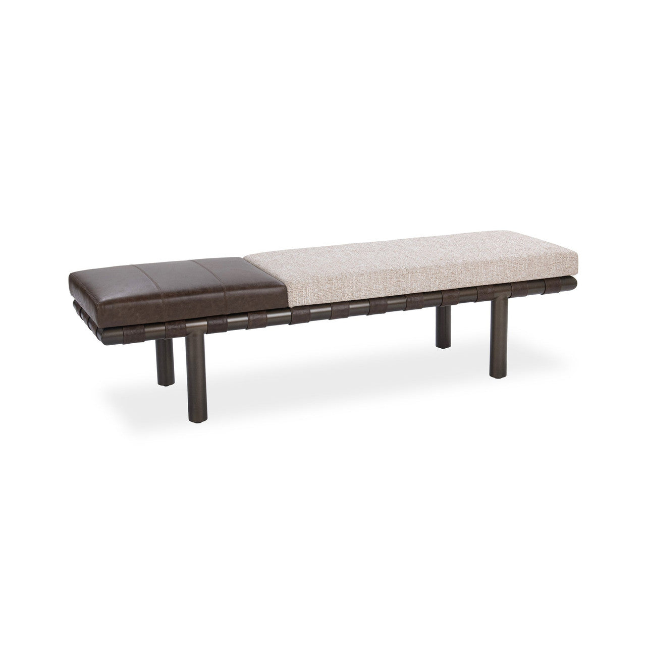 Brooklyn Accent Bench - Coco Latte