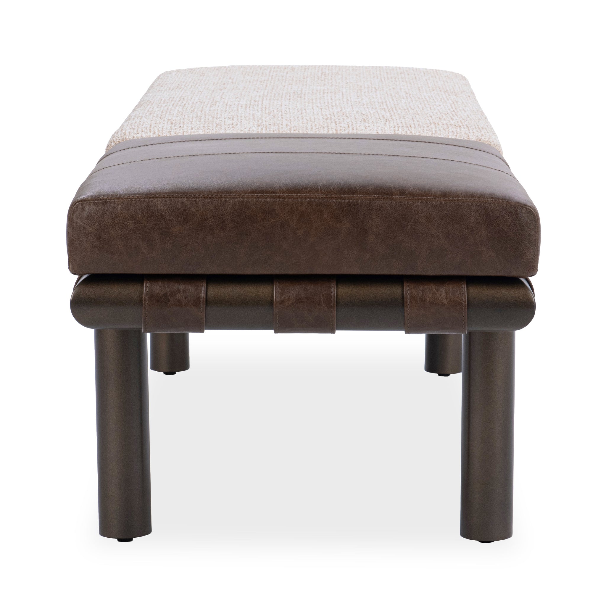 Brooklyn Accent Bench - Cocoa Latte