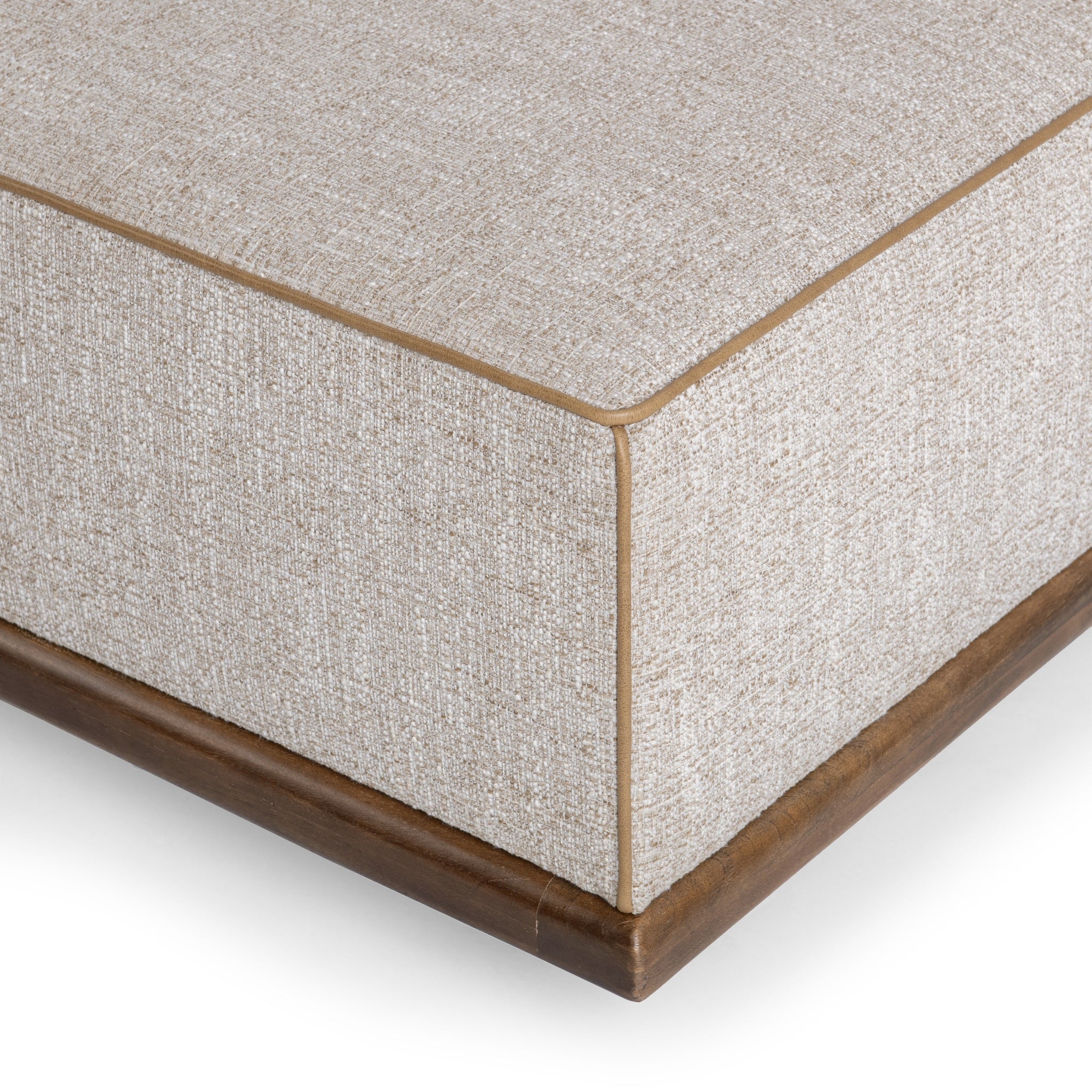Ellerie Ottoman - Latte
