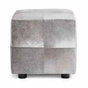 Landyn 18" Square Ottoman - Sparrow Gray