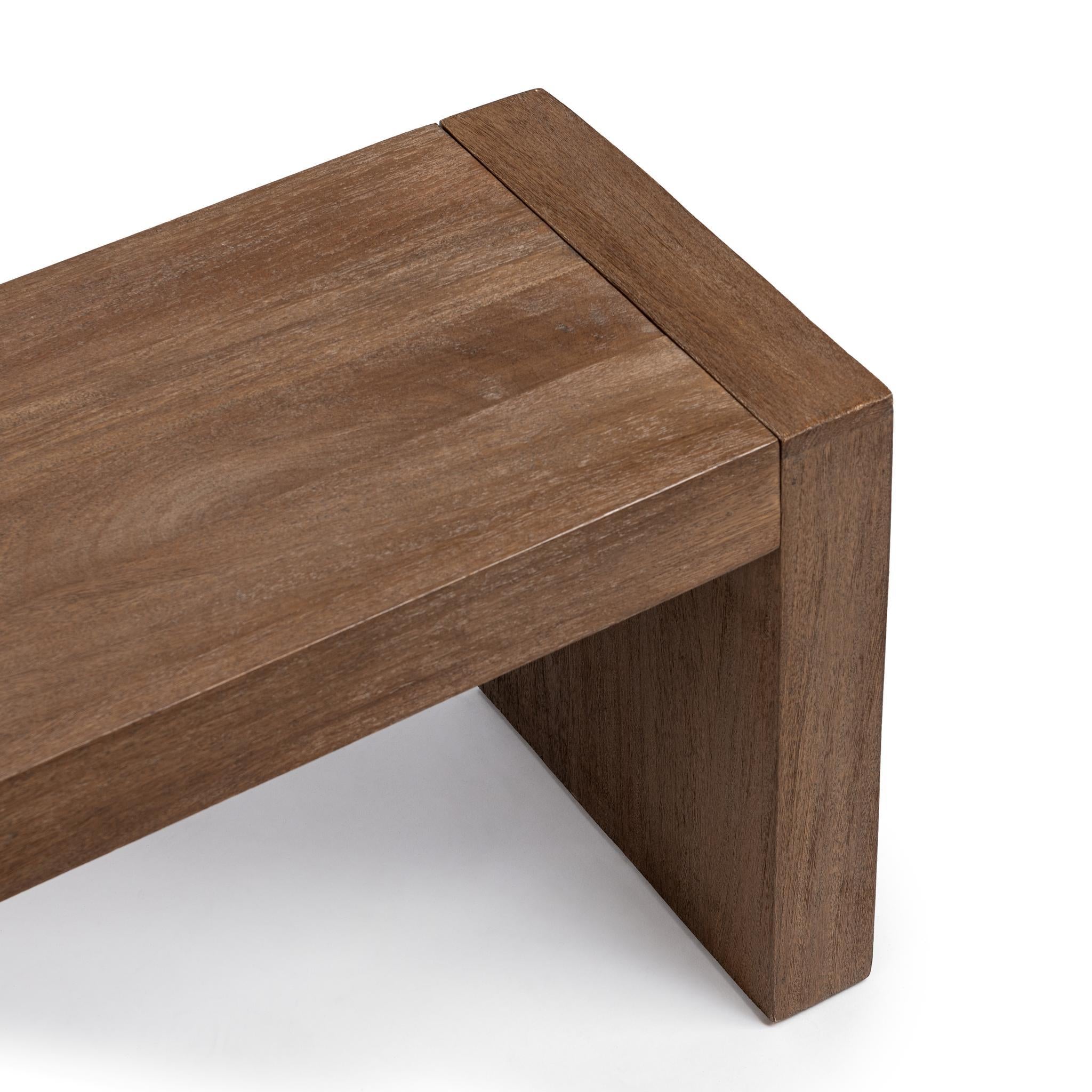 Glendale 64" Dining Bench - Toasted Chestnut