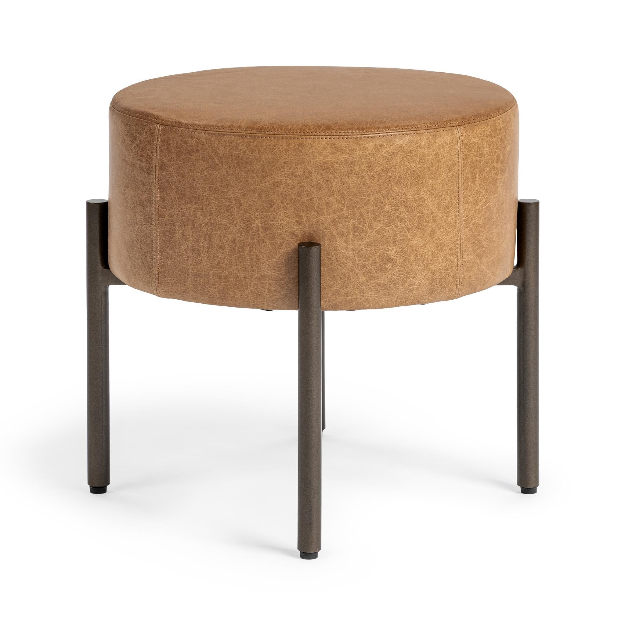 Aimie Accent Stool - Sedona Brown