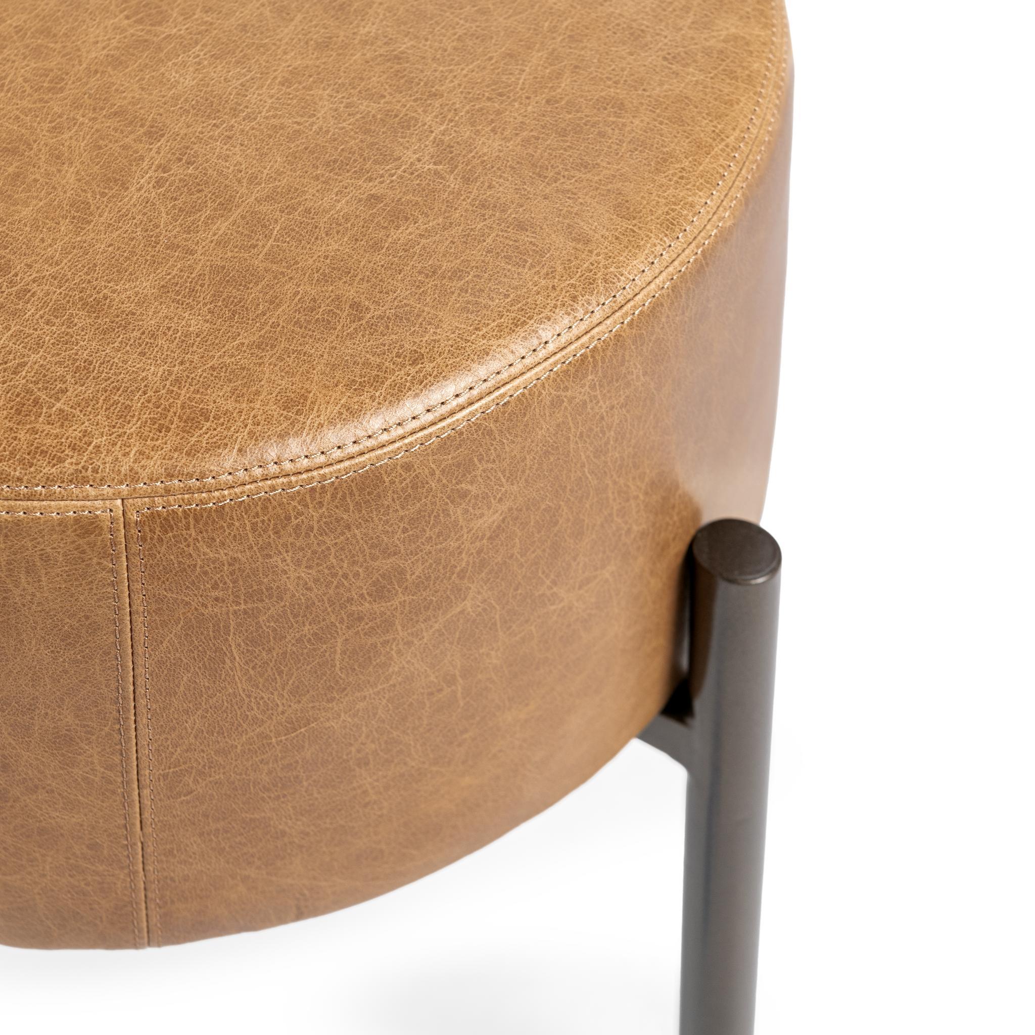 Aimie Accent Stool - Sedona Brown