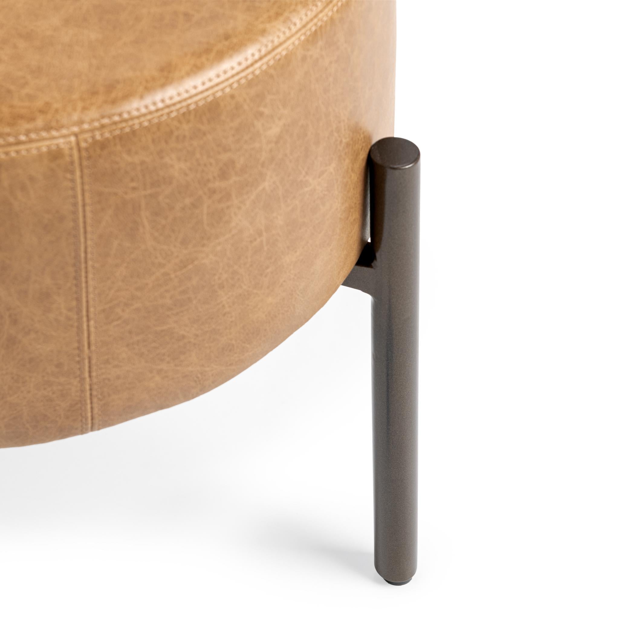 Aimie Accent Stool - Sedona Brown