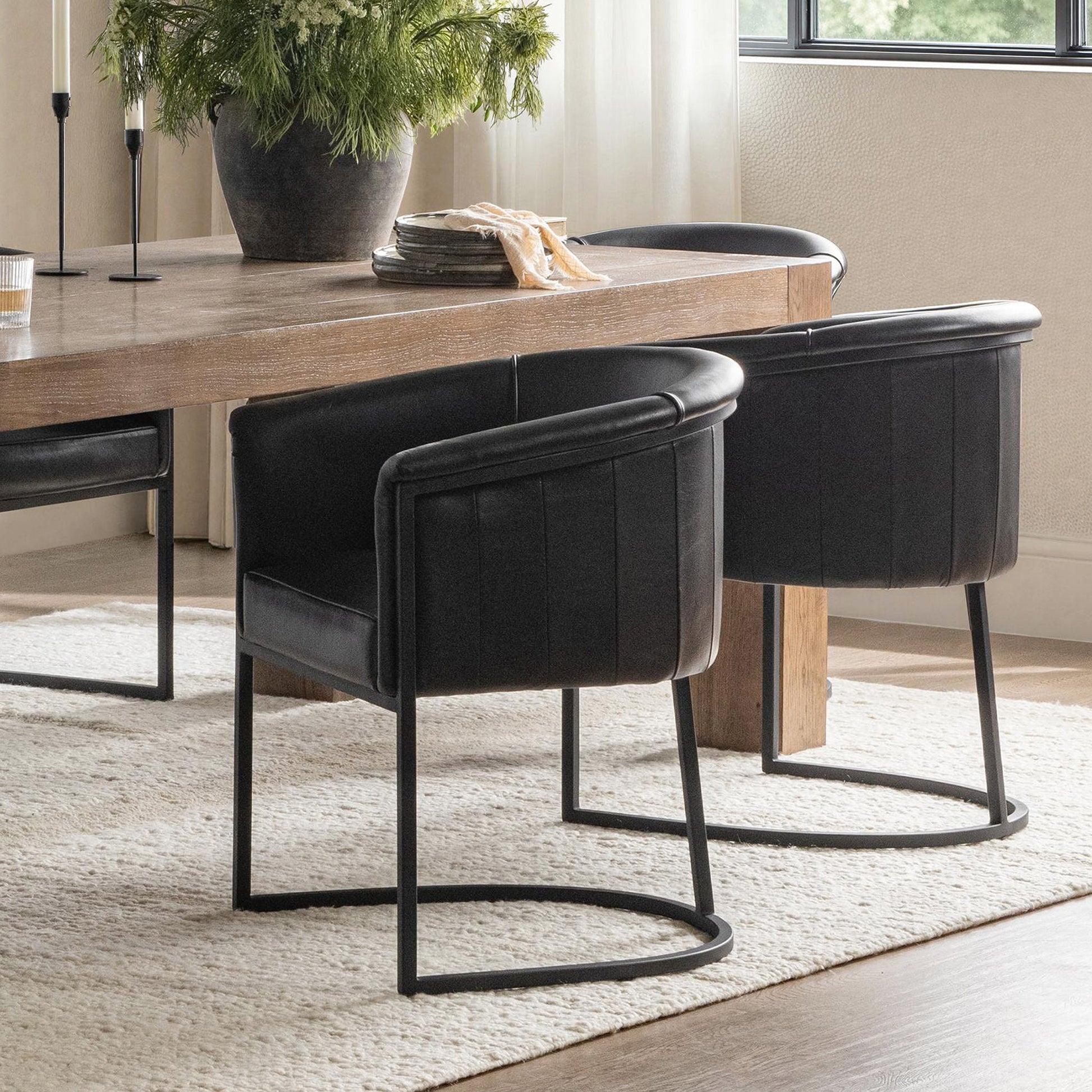 Hester Dining Chair - Midnight Raven