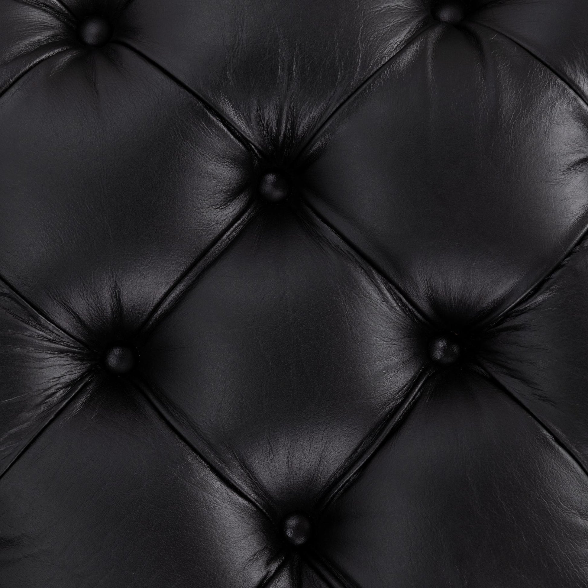 Briar 18" Square Ottoman - Midnight Raven