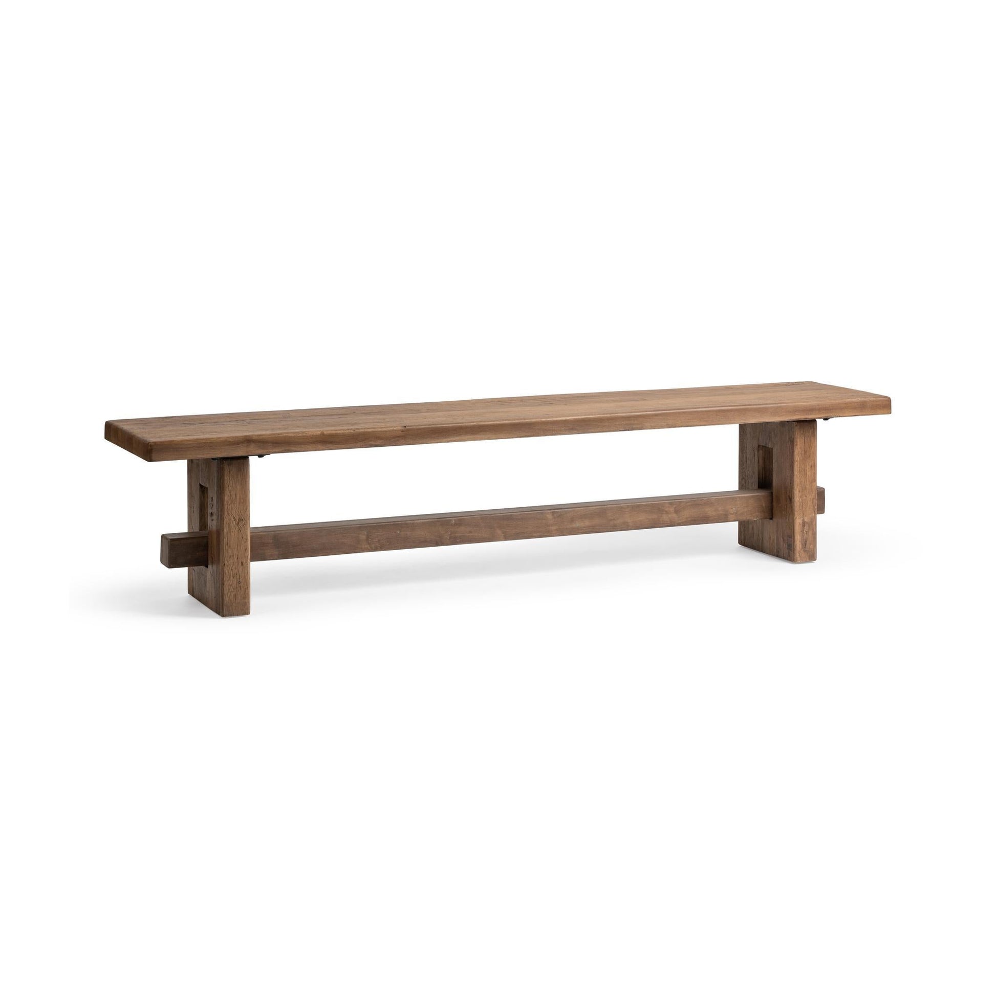 Mantova 84" Bench - Reclaimed Barnwood