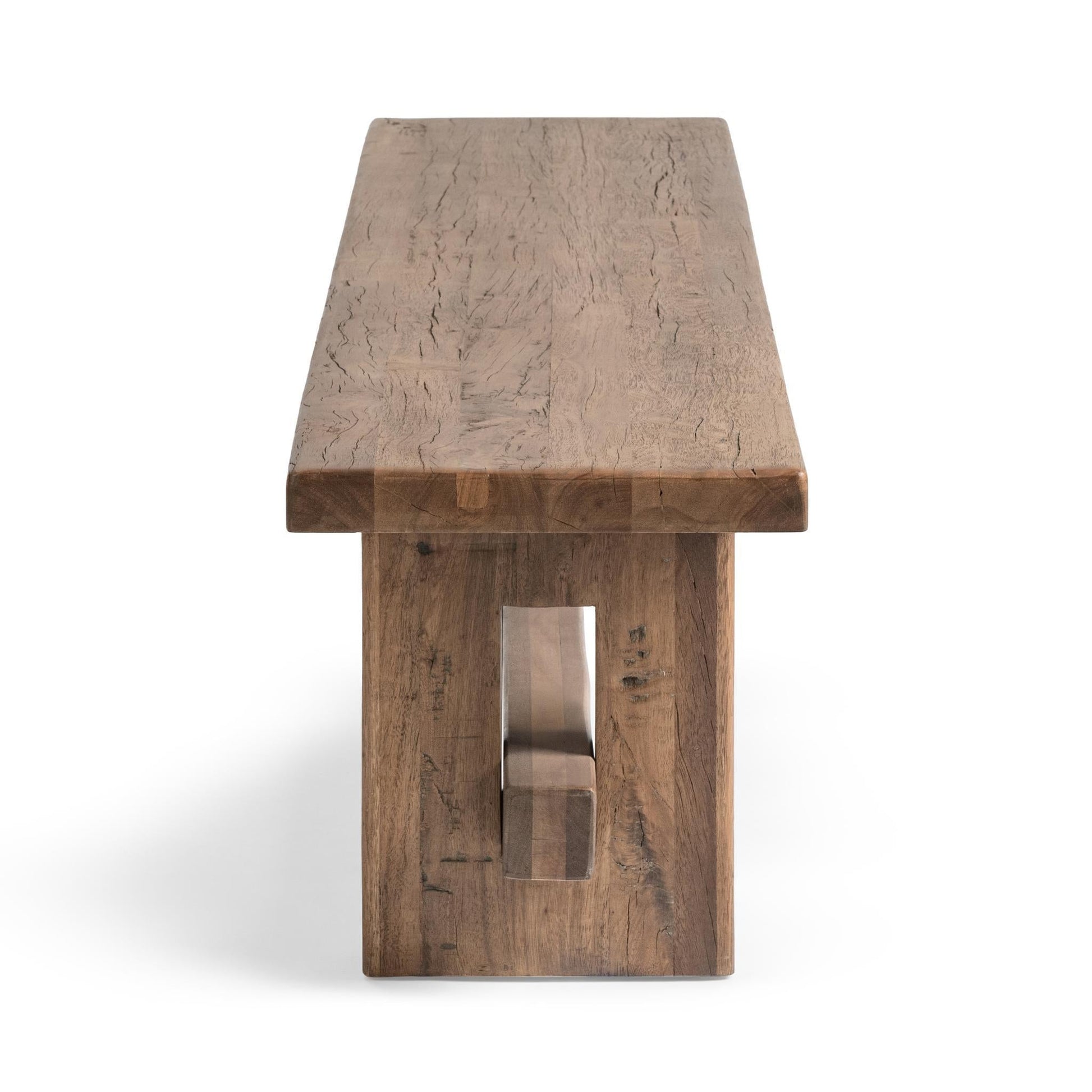 Mantova 84" Bench - Reclaimed Barnwood