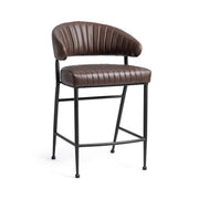 Umbria 26" Counter Stool - Burnished Walnut