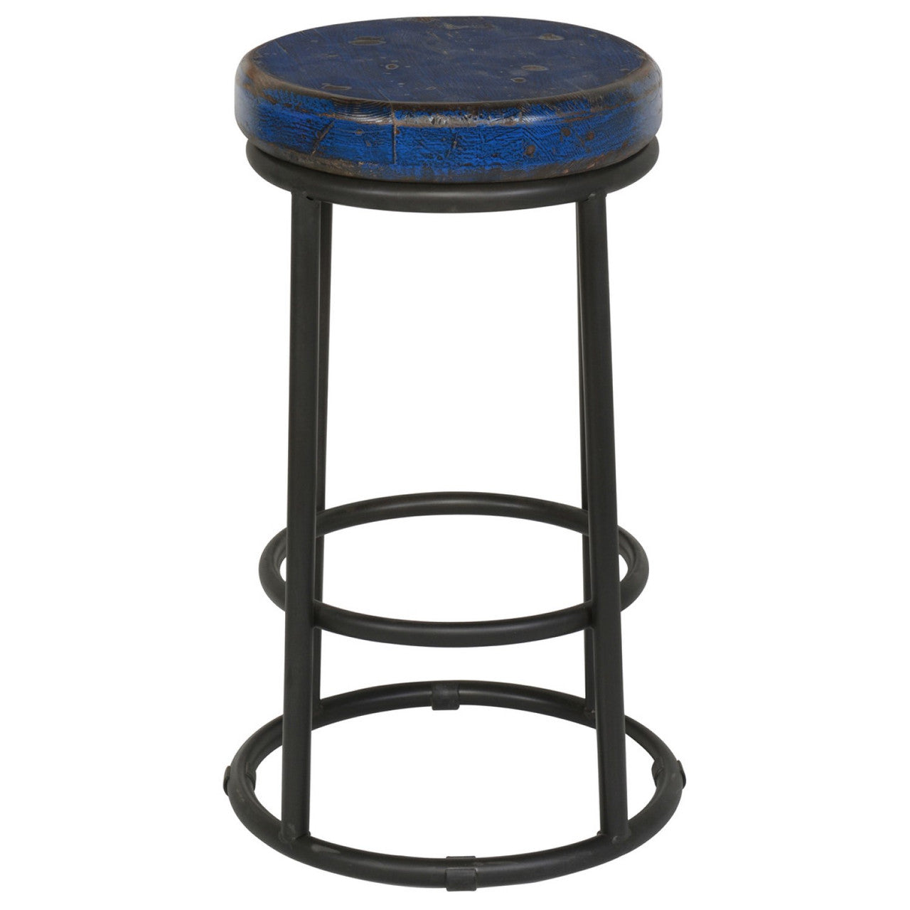 Jaden Dark Blue Counter Stool 24"