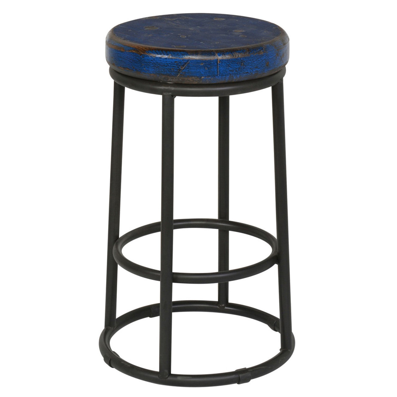 Jaden Dark Blue Counter Stool 24"