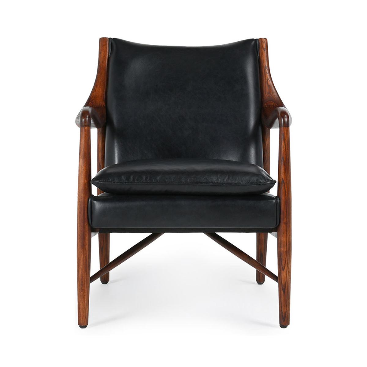 Kiannah Accent Chair - Jet Black