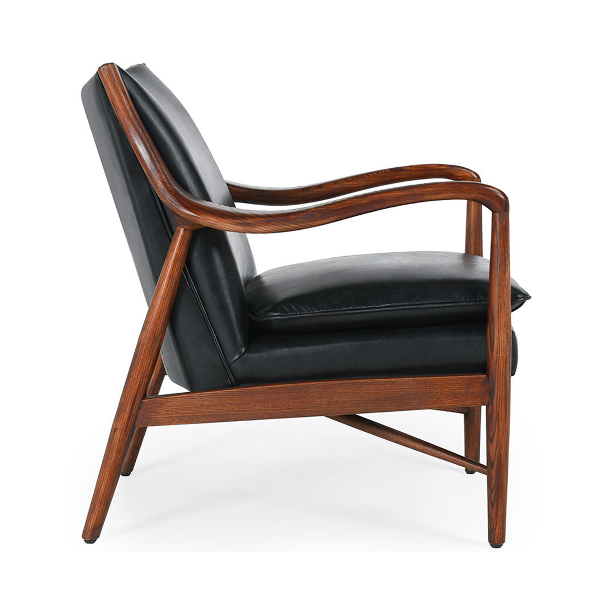 Kiannah Accent Chair - Jet Black