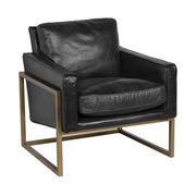 Ken Accent Chair - Jet Black