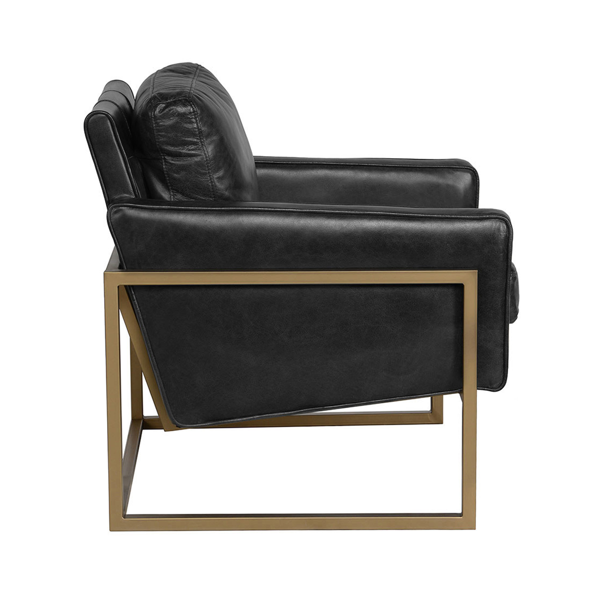 Ken Accent Chair - Jet Black