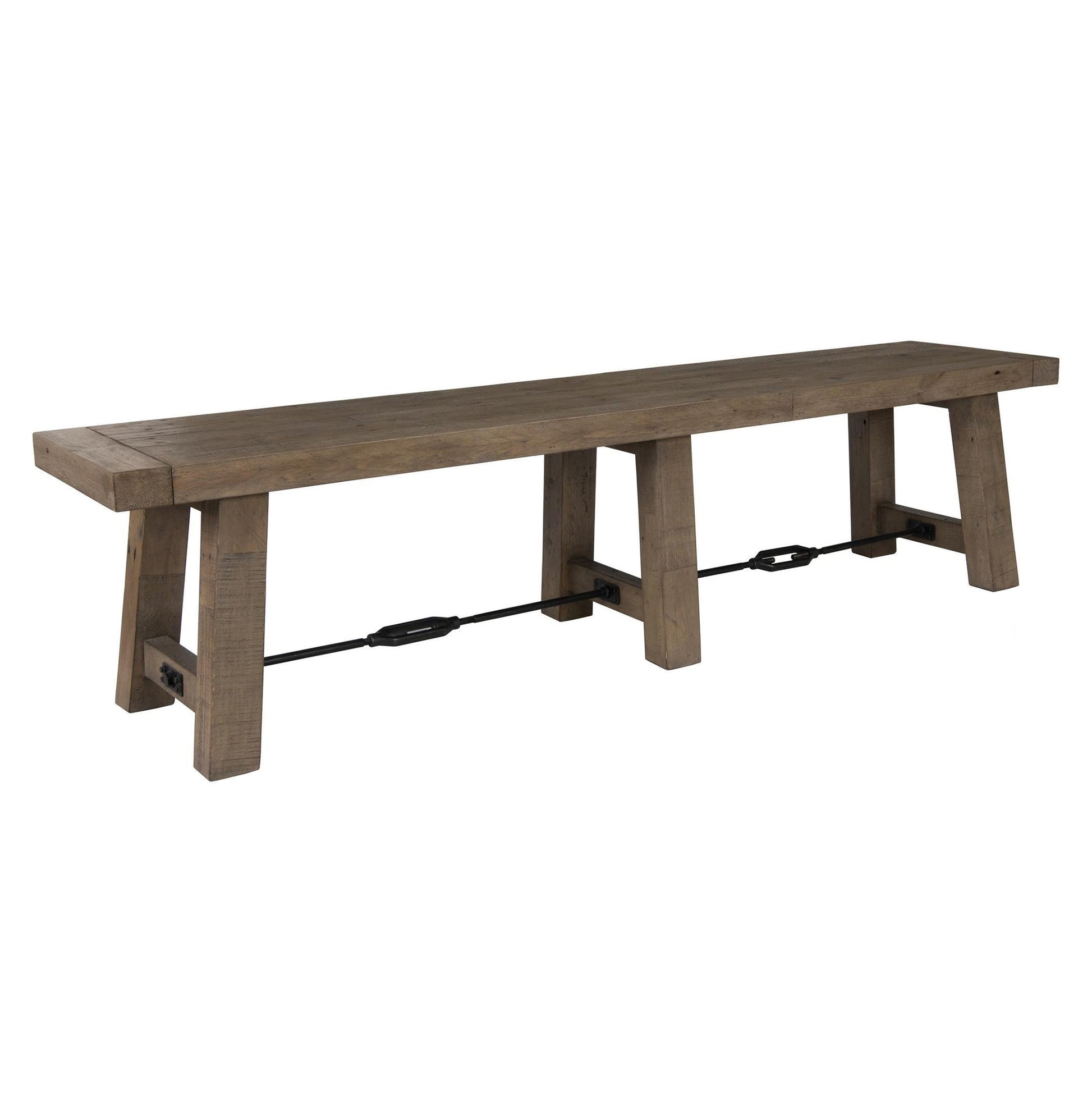Tuscany Dining Bench - Distressed Brown