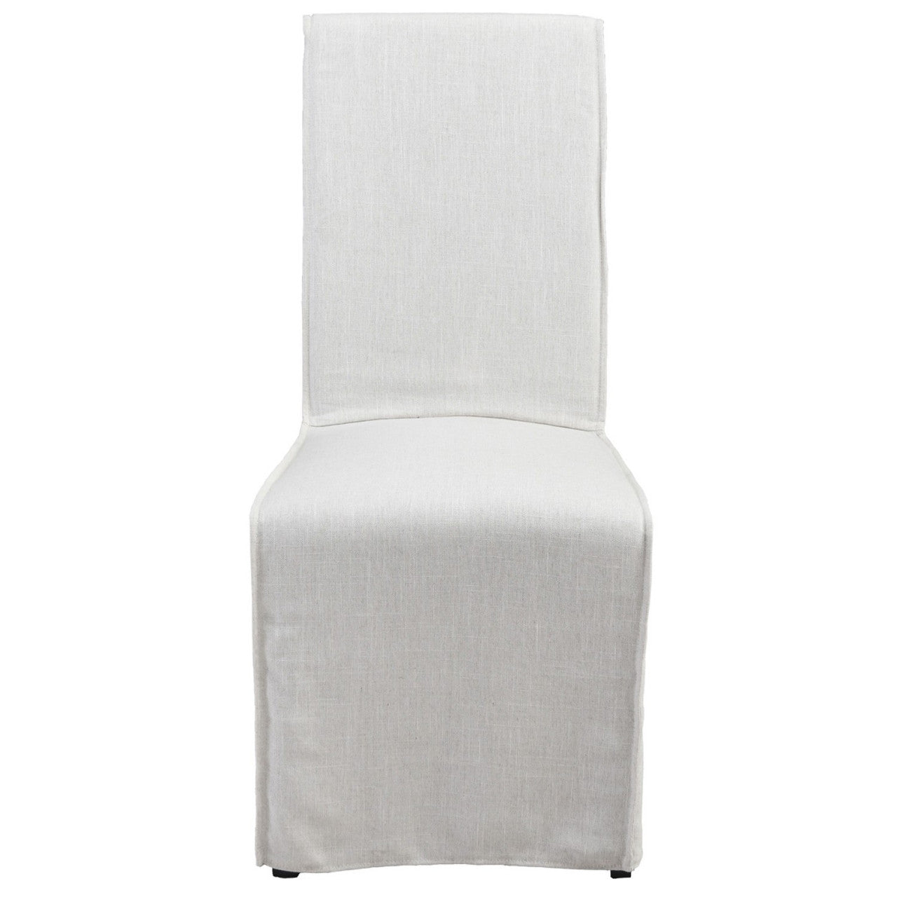 Jordan White Upholstered Dining Chair