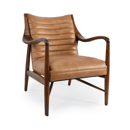Kenneth Leather Club Chair