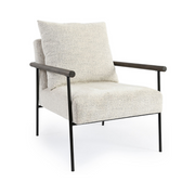 Cohen Accent Chair - Ivory