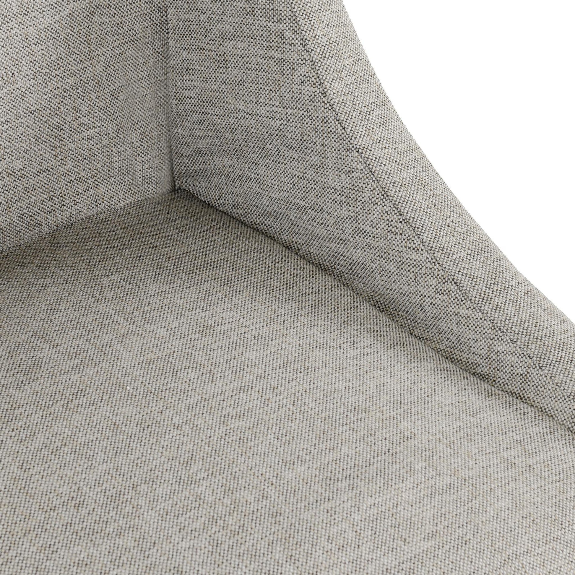 Warwick Dining Chair with Casters - Gray