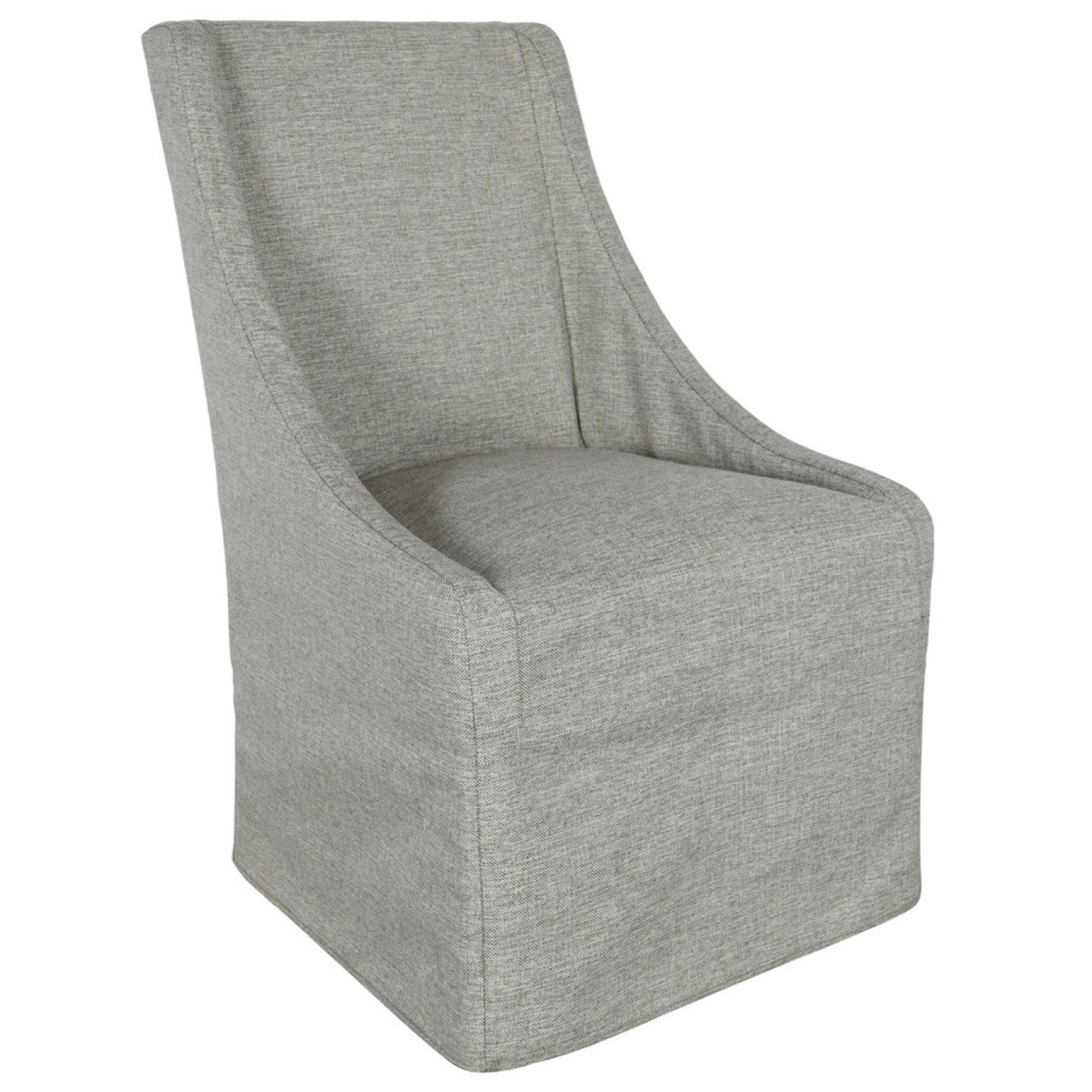 Warwick Granite Rolling Wingback Dining Chair