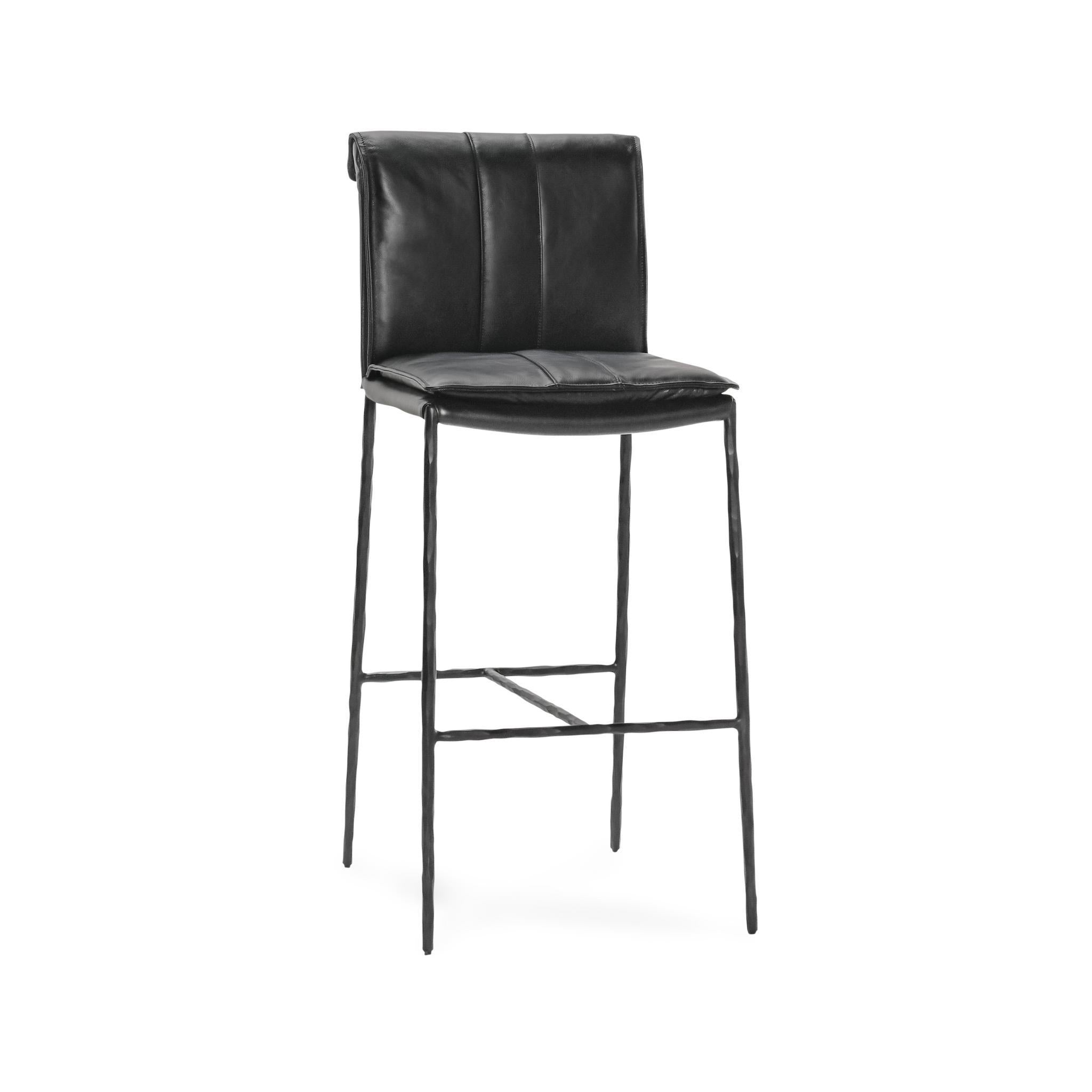 Mayer Bar Stool - Jet Black