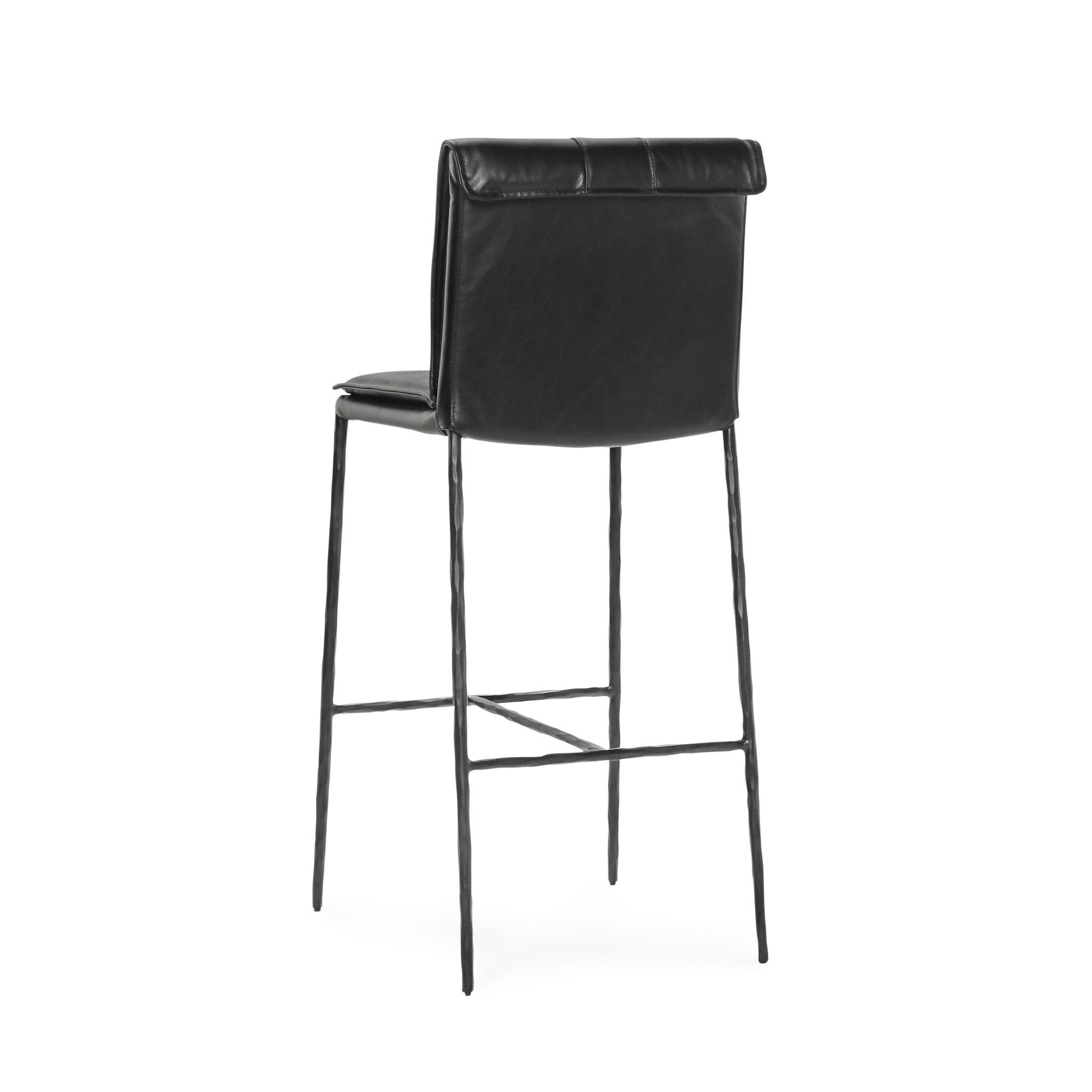 Mayer Bar Stool - Jet Black