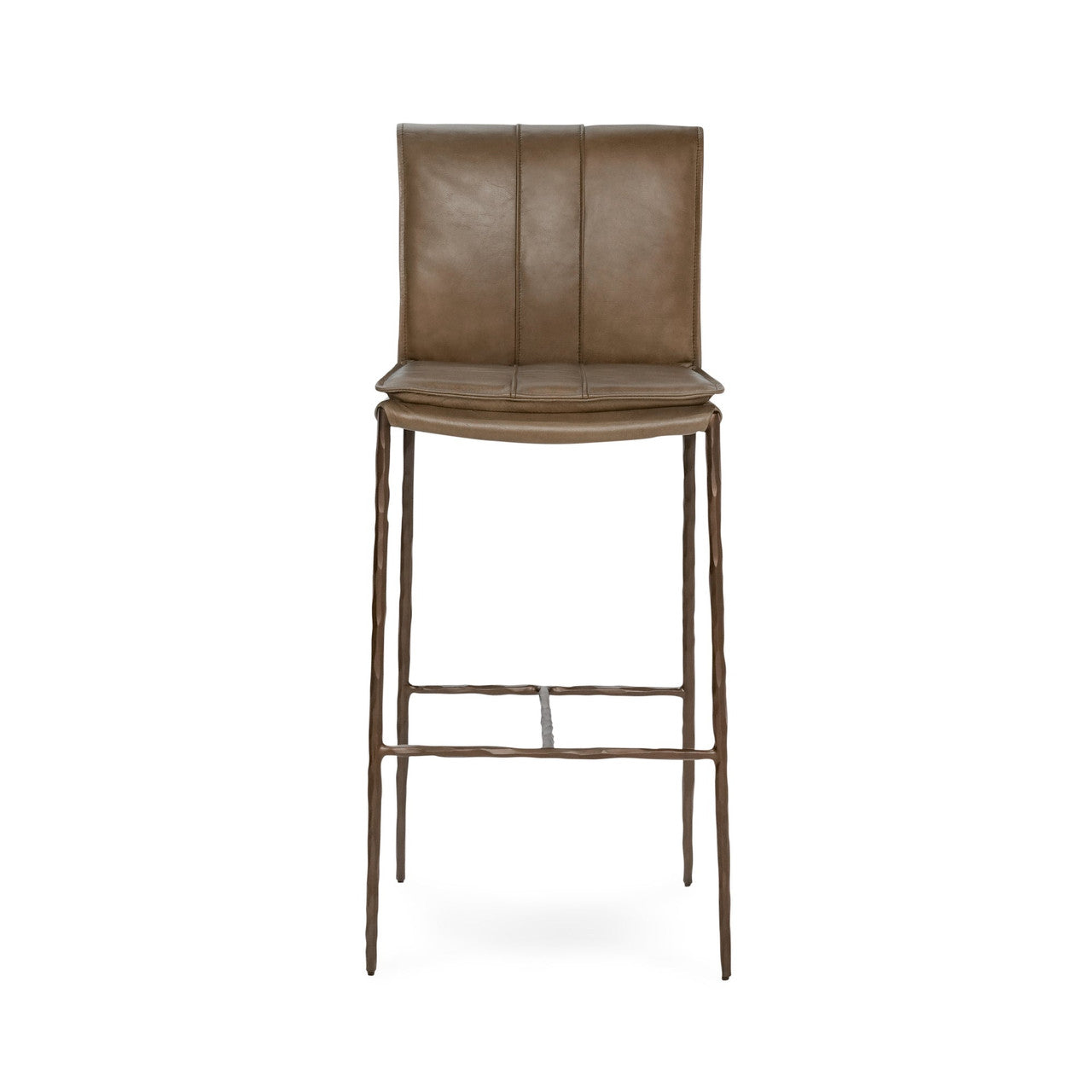 Mayer Leather Bar Stool