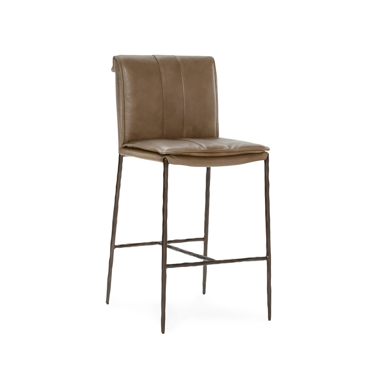 Mayer Leather Counter Stool