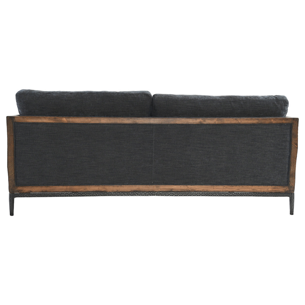 Emmy Reclaimed Wood Sofa - Navy
