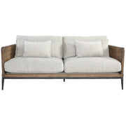 Emmy Reclaimed Wood Sofa - Ivory