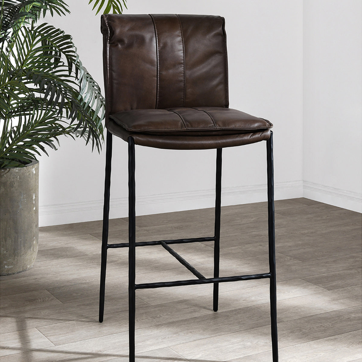 Mayer Counter Stool - Jet Black