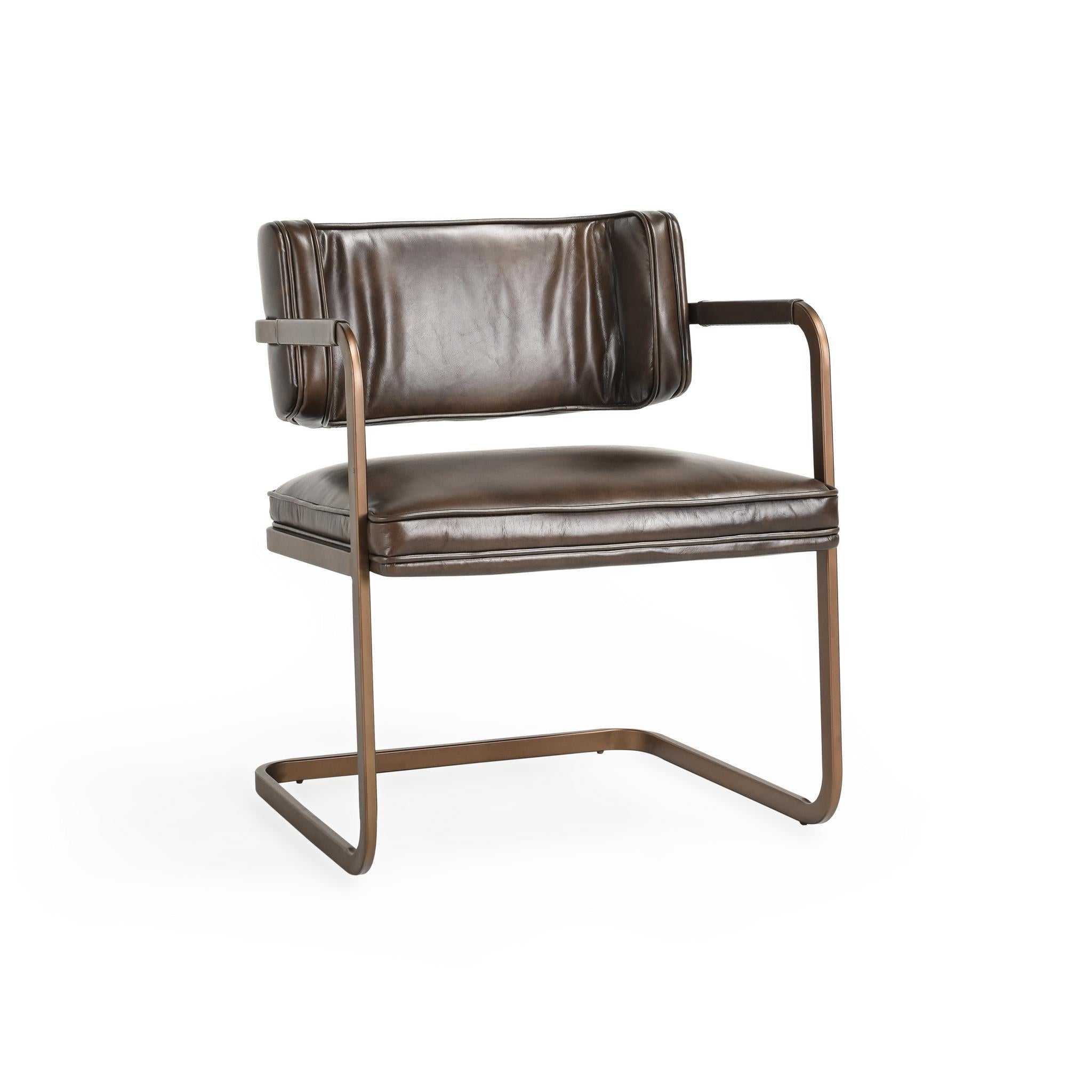 Fonda Dining Chair - Truffle Brown