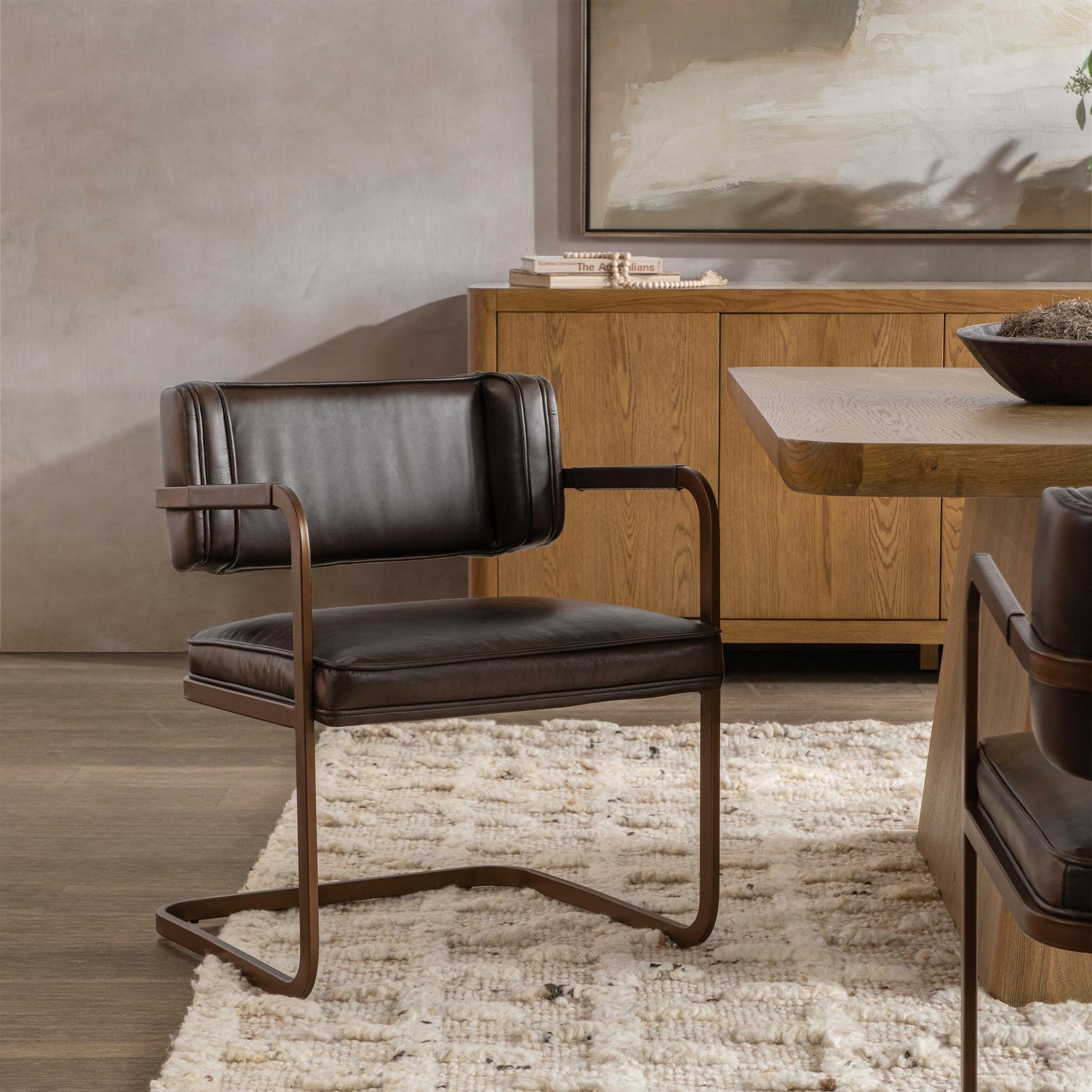 Fonda Dining Chair - Truffle Brown