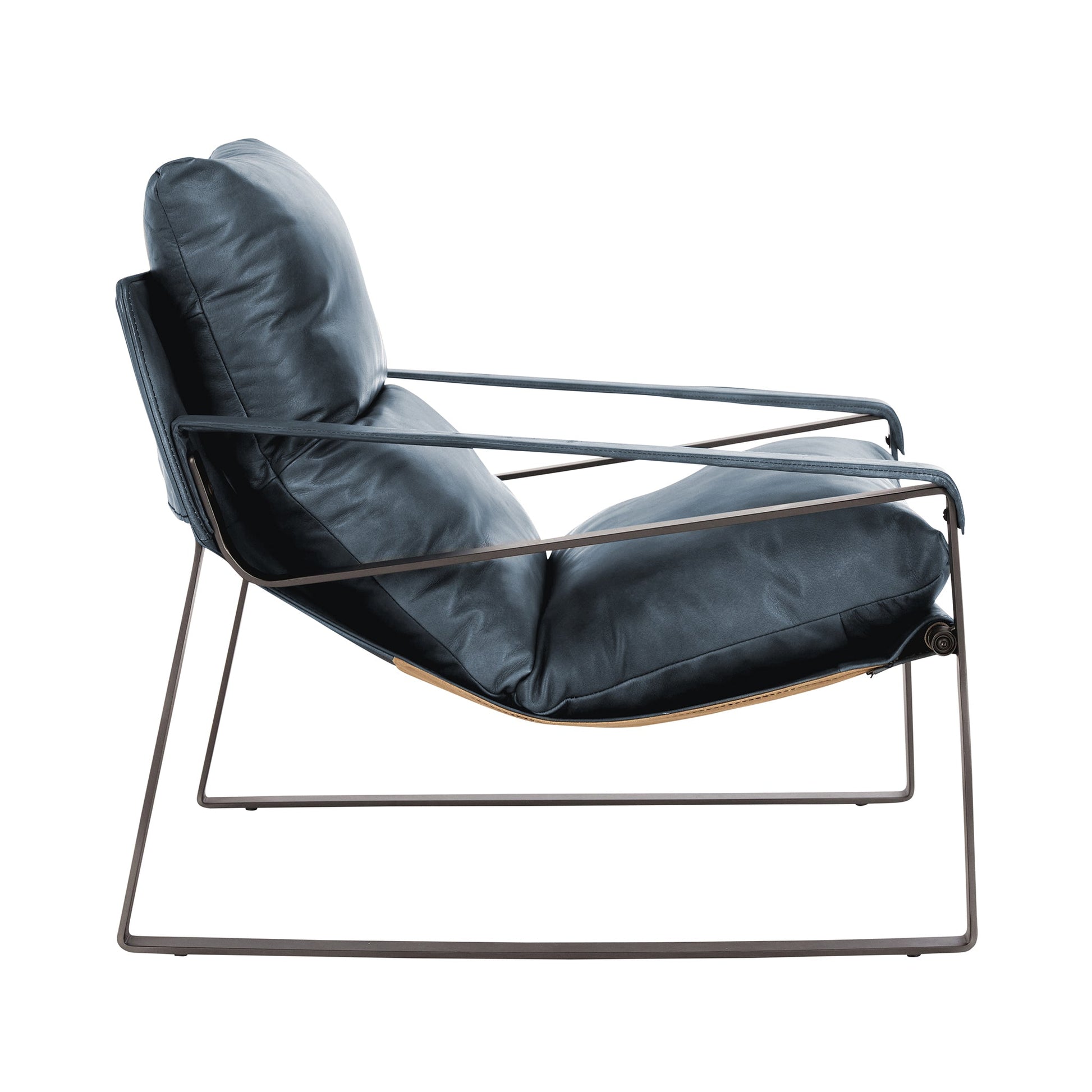 Morgan Accent Chair - Ocean Blue