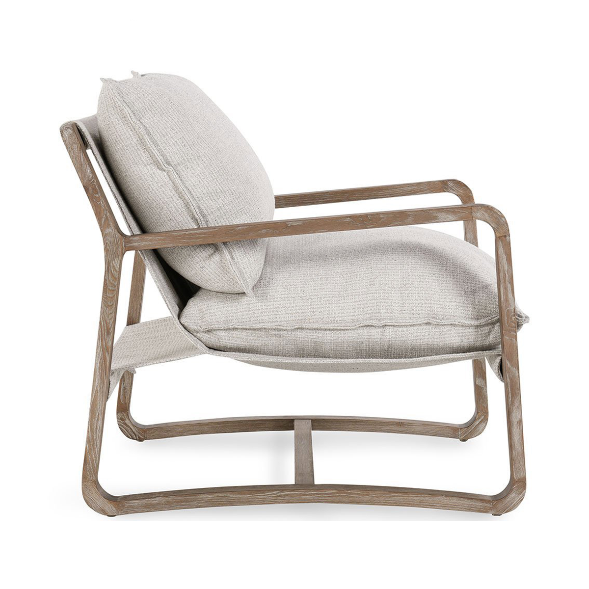 Mariah Upholstered Accent Chair - Natural