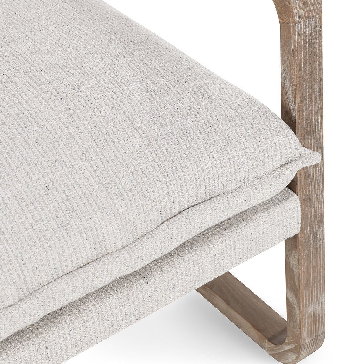 Mariah Upholstered Accent Chair - Natural