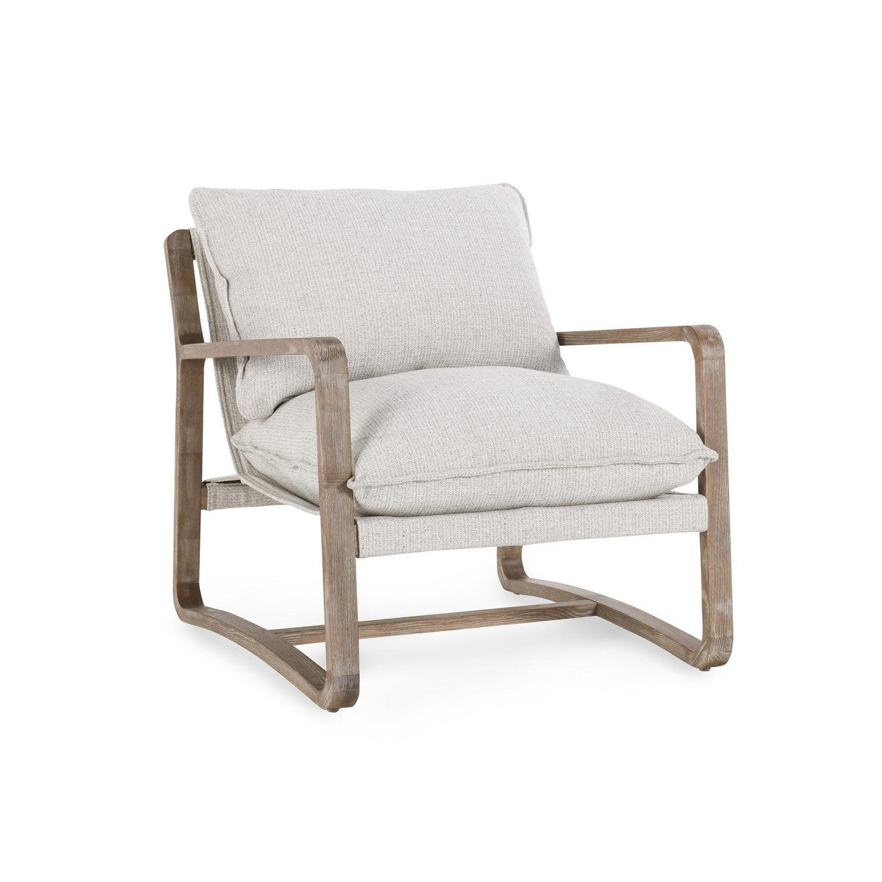 Mariah Upholstered Accent Chair - Natural