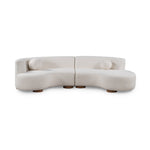 Octavia 2 Piece Sectional - Ivory