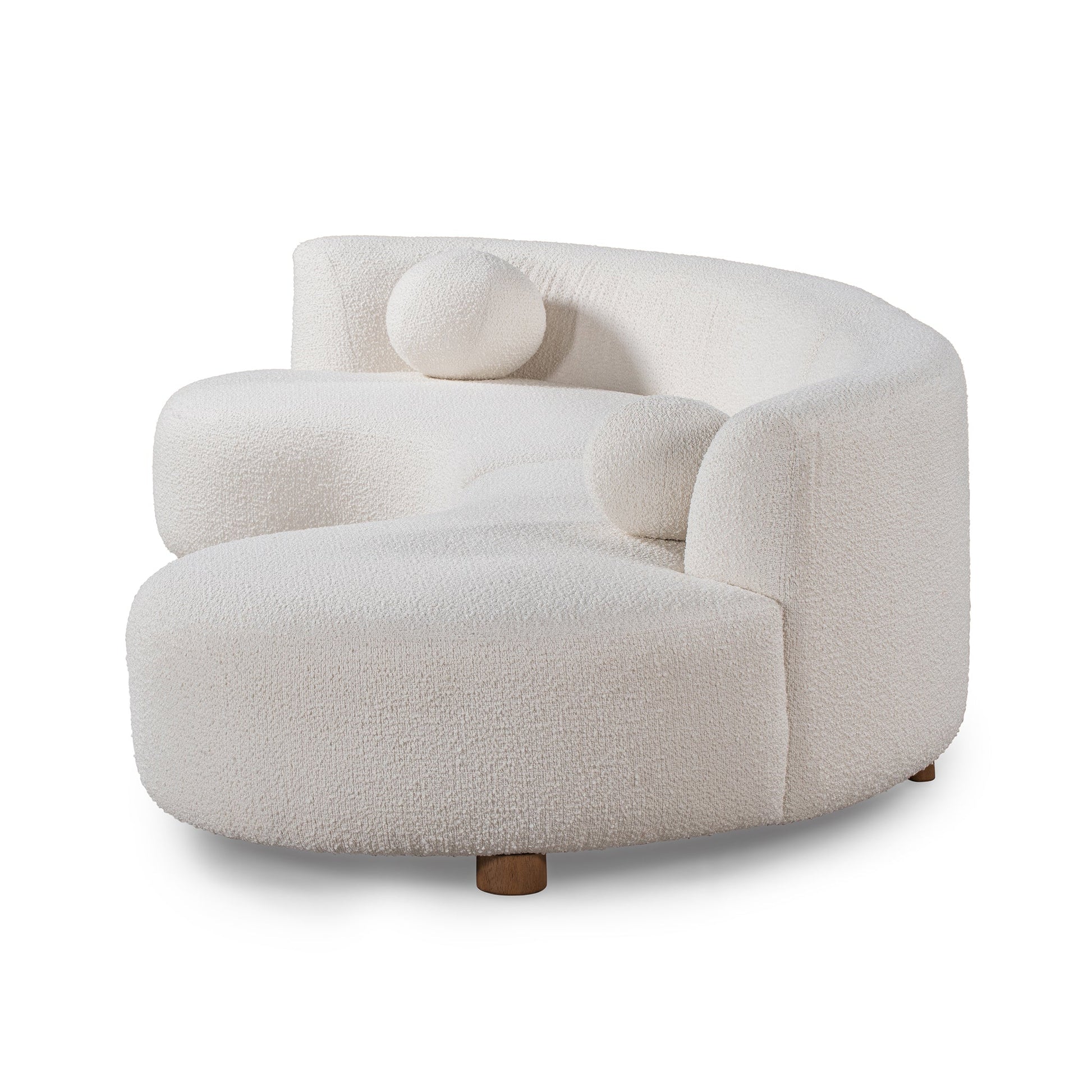 Octavia 2 Piece Sectional - Ivory